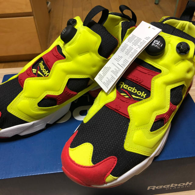 シトロン状態Reebok INSTAPUMP FURY OG シトロン