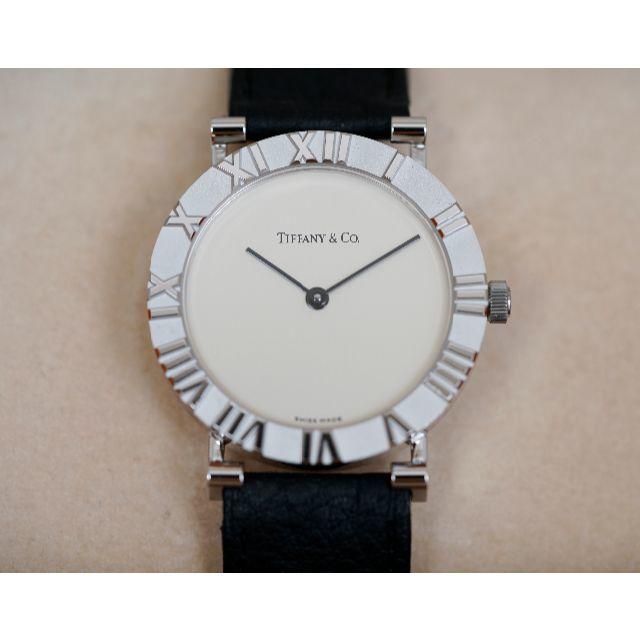 Tiffany & Co.(ティファニー)の美品 ティファニー アトラス シルバー メンズ Tiffany  メンズの時計(腕時計(アナログ))の商品写真