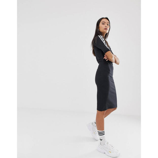 Adidas originals スリーストライプ ドレス ワンピース新品