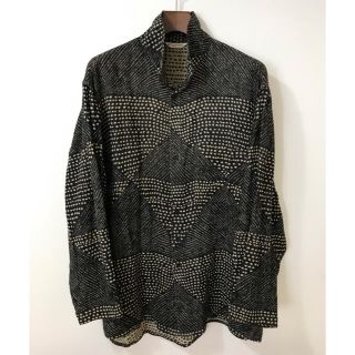 イッセイミヤケ(ISSEY MIYAKE)のkapara  カシミア混ウール  シャツジャケット   カーディガン(シャツ/ブラウス(長袖/七分))