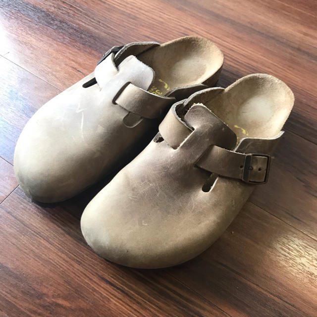 BIRKENSTOCK(ビルケンシュトック)のBIRKENSTOCK ビルケンシュトック boston ボストン ブラウン レディースの靴/シューズ(サンダル)の商品写真