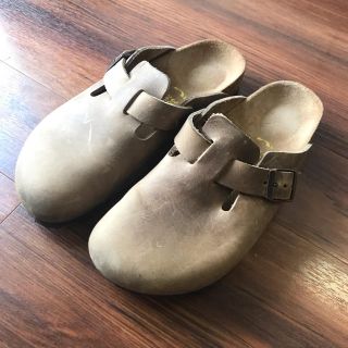 ビルケンシュトック(BIRKENSTOCK)のBIRKENSTOCK ビルケンシュトック boston ボストン ブラウン(サンダル)