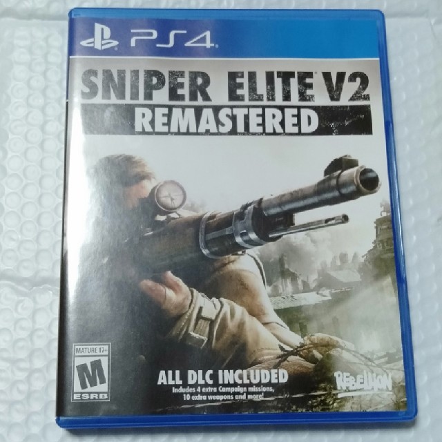 PlayStation4(プレイステーション4)のSNIPER ELITE V2 REMASTERED エンタメ/ホビーのゲームソフト/ゲーム機本体(家庭用ゲームソフト)の商品写真