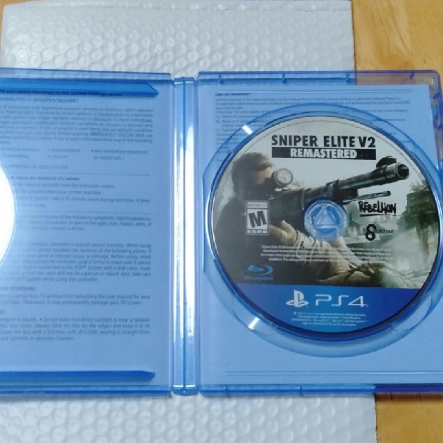 PlayStation4(プレイステーション4)のSNIPER ELITE V2 REMASTERED エンタメ/ホビーのゲームソフト/ゲーム機本体(家庭用ゲームソフト)の商品写真