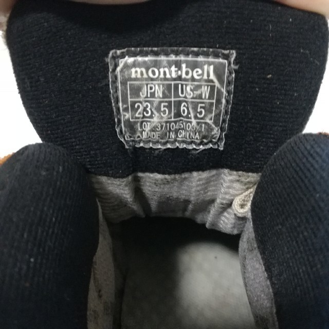 mont bell(モンベル)の【靴底要張替】モンベル　登山靴 スポーツ/アウトドアのアウトドア(登山用品)の商品写真
