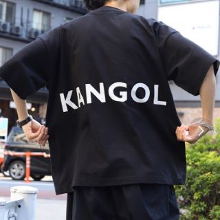 カンゴール(KANGOL)のKANGOLカンゴール ビッグシルエットバックプリント半袖ヘビーウェイトTシャツ(Tシャツ/カットソー(半袖/袖なし))