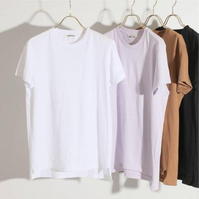 AURALEE SEAMLESS クルーネックTシャツ