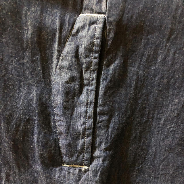 JEANASIS(ジーナシス)の半袖ロングシャツ＊デニム＊ジーナシス レディースのトップス(シャツ/ブラウス(半袖/袖なし))の商品写真
