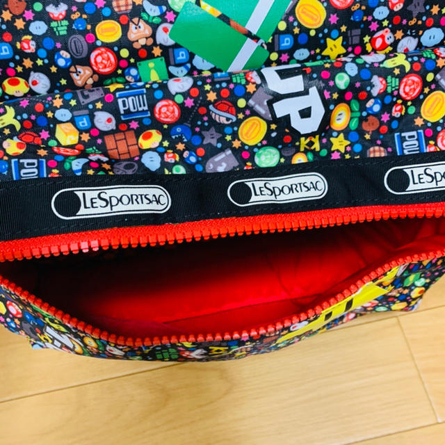 LeSportsac(レスポートサック)のレスポートサック マリオ コラボ リュック エンタメ/ホビーのおもちゃ/ぬいぐるみ(キャラクターグッズ)の商品写真