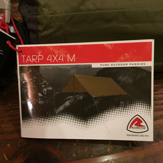 ROBENS ローベンス TrailTarp　トレイルタープ　4×4ｍ