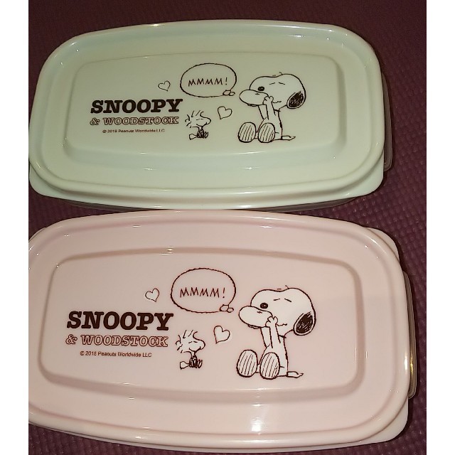 Snoopy スヌーピー タッパー ２個セットの通販 By ままちゃん Shop スヌーピーならラクマ