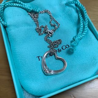 ティファニー(Tiffany & Co.)のティファニー 美品 オープンハート(ネックレス)