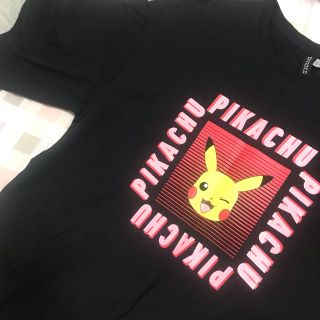 エイチアンドエム(H&M)の【 パンコ様専用 】ポケモン ピカチュウ オーバーサイズTシャツワンピース(ひざ丈ワンピース)