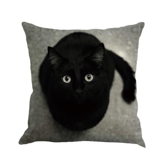 黒猫 くろねこ クッションカバー 新品未使用品 送料無料 007 その他のペット用品(猫)の商品写真