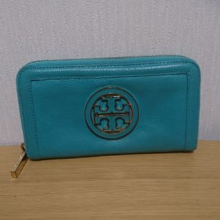 トリーバーチ(Tory Burch)のTory Burch 長財布 ターコイズブルー (財布)