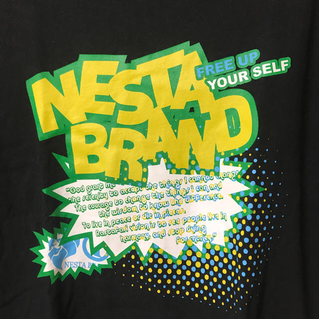 NESTA BRAND(ネスタブランド)のNESTABRAND ネスタブランド Tシャツ 黒 ブラック BLACK XL メンズのトップス(Tシャツ/カットソー(半袖/袖なし))の商品写真