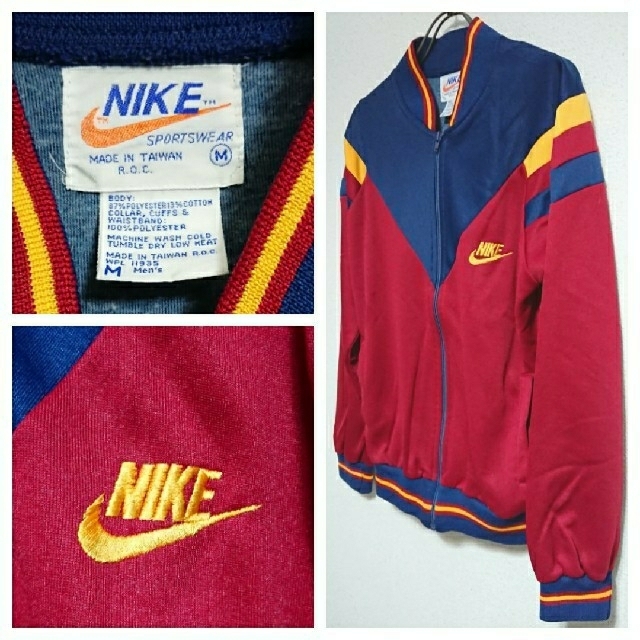 NIKE(ナイキ)の極美品70's NIKEオレンジタグ ジャージ ヴィンテージ Mサイズ メンズのトップス(ジャージ)の商品写真