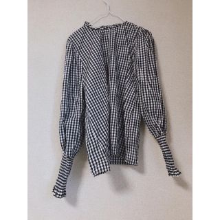 ザラ(ZARA)のギンガムチェックブラウス(シャツ/ブラウス(長袖/七分))