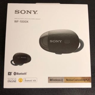 ソニー(SONY)のSONY WF–1000X ワイヤレスイヤホン ジャンク品(ヘッドフォン/イヤフォン)