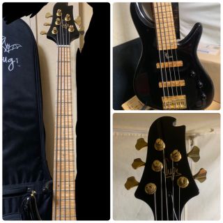 Sugi NB5M SL-ASH BK(エレキベース)