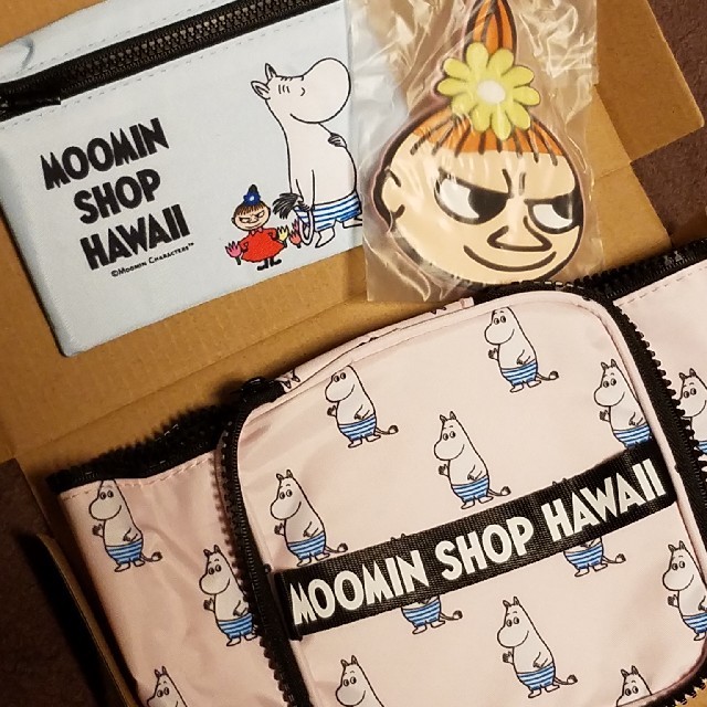 宝島社(タカラジマシャ)のSweet付録 ムーミン MOOMIN ３点 エンタメ/ホビーのおもちゃ/ぬいぐるみ(キャラクターグッズ)の商品写真