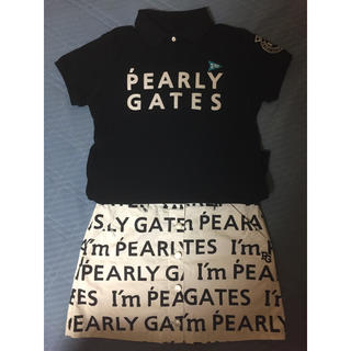 パーリーゲイツ(PEARLY GATES)のパーリーゲイツ  ロゴスカート  1(ウエア)