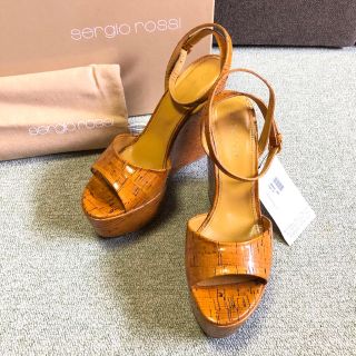 セルジオロッシ(Sergio Rossi)の♡新品♡ Sergio Rossi セルジオ ロッシ サンダル プラットフォーム(サンダル)