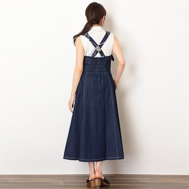 ラップにも Mystrada デニムワンピースの通販 by pinkyshop|マイ