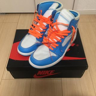 ナイキ(NIKE)のエアジョーダン1 オフホワイト(スニーカー)