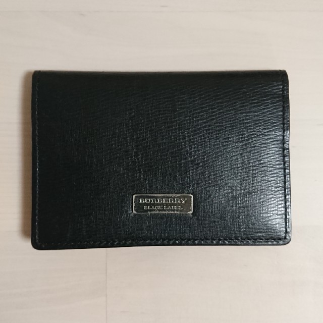 BURBERRY - BURBERRY 名刺入れ カードケース メンズ ブラック burb099 の通販 by shop ごらす｜バーバリーならラクマ