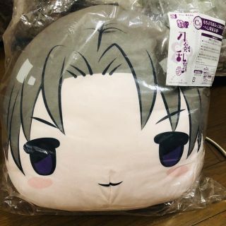 刀剣乱舞 へし切長谷部 もちぷち BIGクッション ぬいぐるみ(キャラクターグッズ)