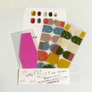 フェリシモ(FELISSIMO)のFELISSIMO/hacoネイルシール(ネイル用品)