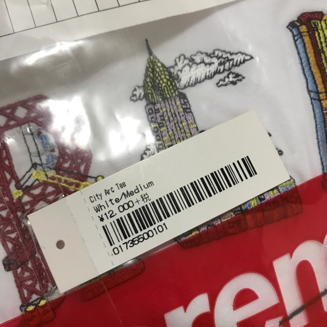 Supreme(シュプリーム)のsupreme City Arc Tee white メンズのトップス(Tシャツ/カットソー(半袖/袖なし))の商品写真