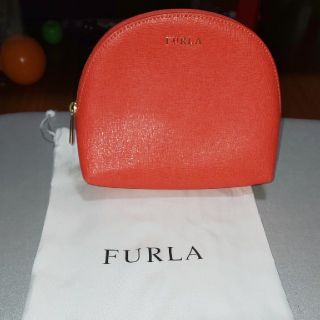 フルラ(Furla)のFURLA ポーチ オレンジ(ポーチ)