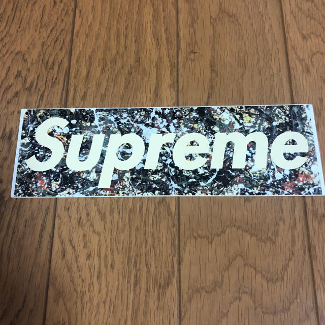 supreme ポロック ステッカー