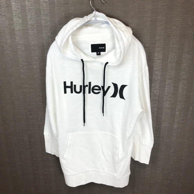 Hurley(ハーレー)のハーレー Hurley パーカー 秋物 七分袖 ロゴ レディースのトップス(パーカー)の商品写真