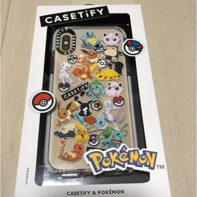 casetify iphone x / xs ポケモン ケース クリアiPhoneケース