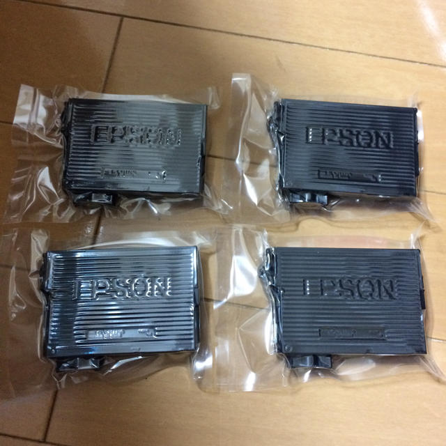 EPSON(エプソン)のEPSON 純正インク RDH-4CL リコーダー ４色セット インテリア/住まい/日用品のオフィス用品(OA機器)の商品写真