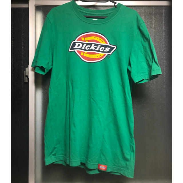 Dickies(ディッキーズ)のDickies ディッキーズ Tシャツ 緑 グリーン 値下げ中❗️ レディースのトップス(Tシャツ(半袖/袖なし))の商品写真