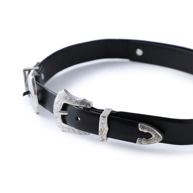 TOGA(トーガ)の【希少】TOGA PULLA Double buckle belt ベルト メンズのファッション小物(ベルト)の商品写真