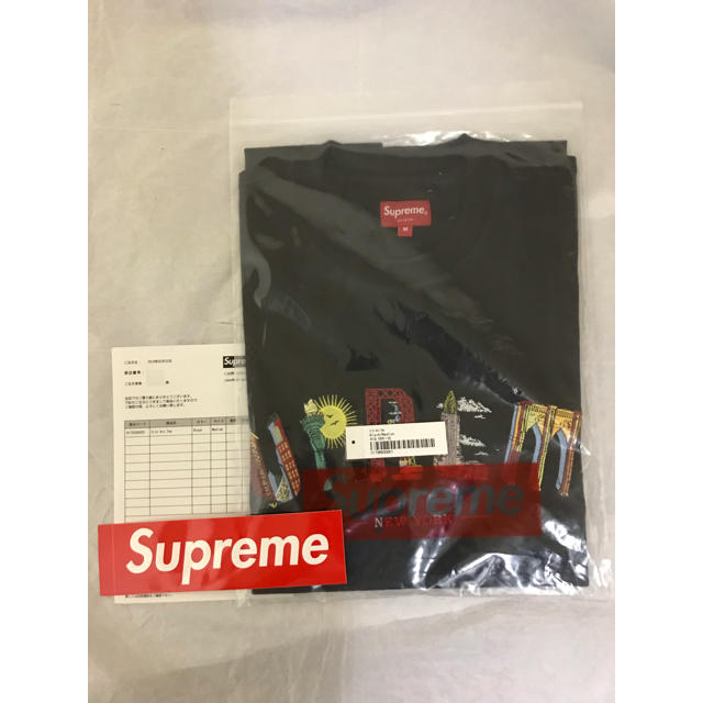 Supreme(シュプリーム)のsupreme City Arc Tee black メンズのトップス(Tシャツ/カットソー(半袖/袖なし))の商品写真