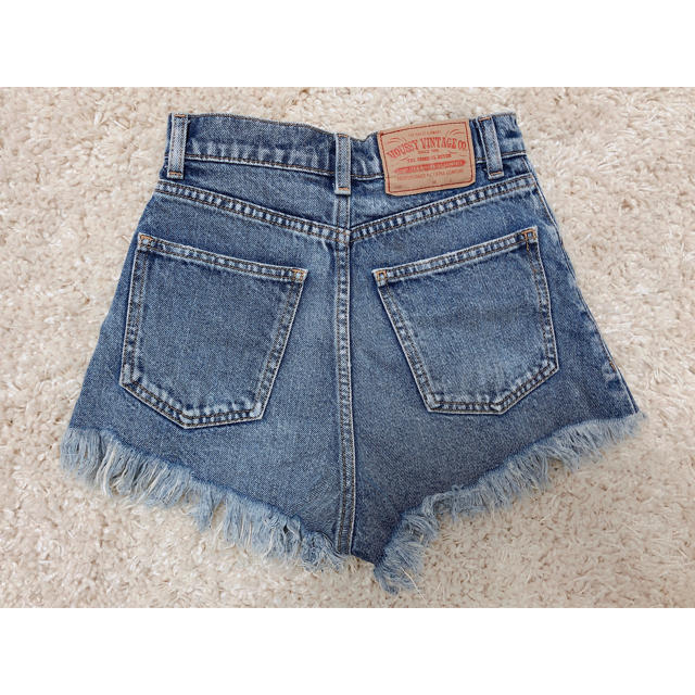 moussy  HIGH WAIST SHORT DENIM パンツ