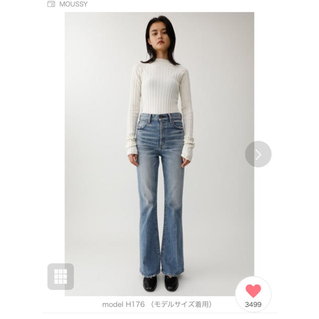 MOUSSY デニムパンツ 新品未使用 今期新作 完売品