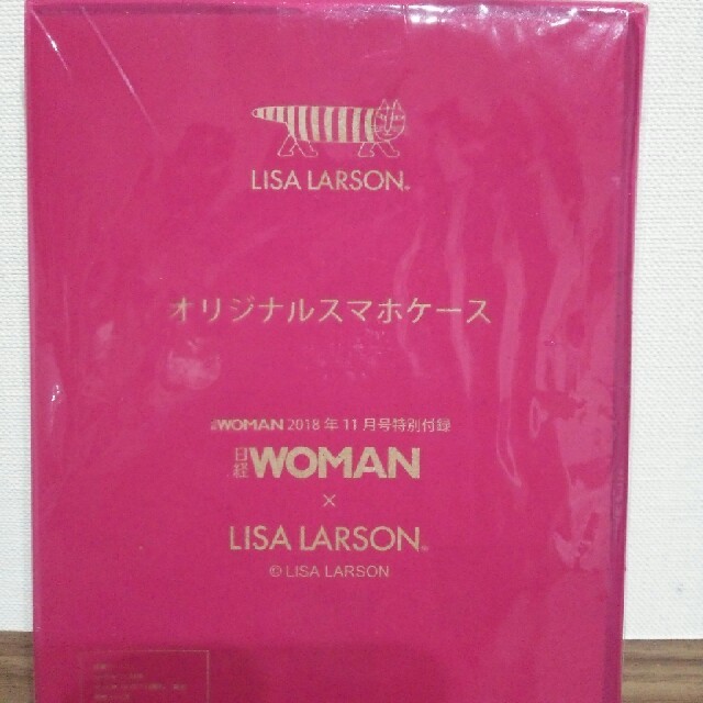 Lisa Larson(リサラーソン)のリサラーソン スマホケース 手帳型 スマホ/家電/カメラのスマホアクセサリー(iPhoneケース)の商品写真
