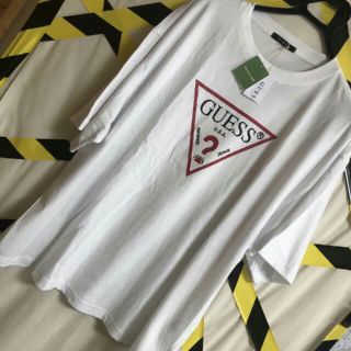 ゲス(GUESS)のトライアングル GUESS FREAK’S STORE別注  ビックシルエットT(Tシャツ/カットソー(半袖/袖なし))