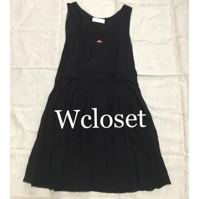 w closet(ダブルクローゼット)のワンピース レディースのワンピース(ひざ丈ワンピース)の商品写真