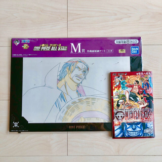 Bandai ワンピース 一番くじ M賞 名場面原画アート シャンクス の通販 ラクマ