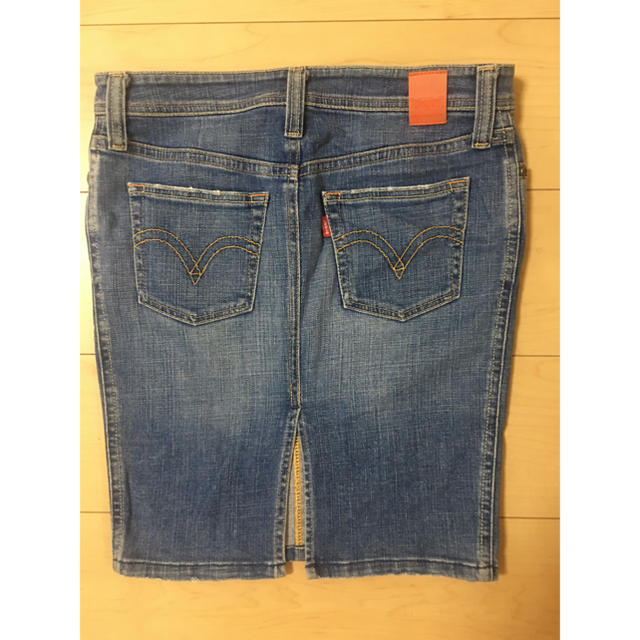 Levi's(リーバイス)の真琴様専用 リーバイス デニムスカート S レディースのスカート(ひざ丈スカート)の商品写真