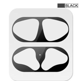 アップル(Apple)のAirpods ダストガード ブラック 即購入OK NO.3(モバイルケース/カバー)
