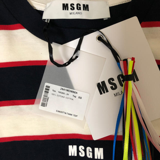 MSGM ボーダー Ｔシャツ 3